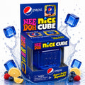Needoh Nice Cube Blue Squishy Stress Relief Fidget Toy Soda Style