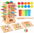 5-in-1 Montessori Wooden Stick Game for Kids