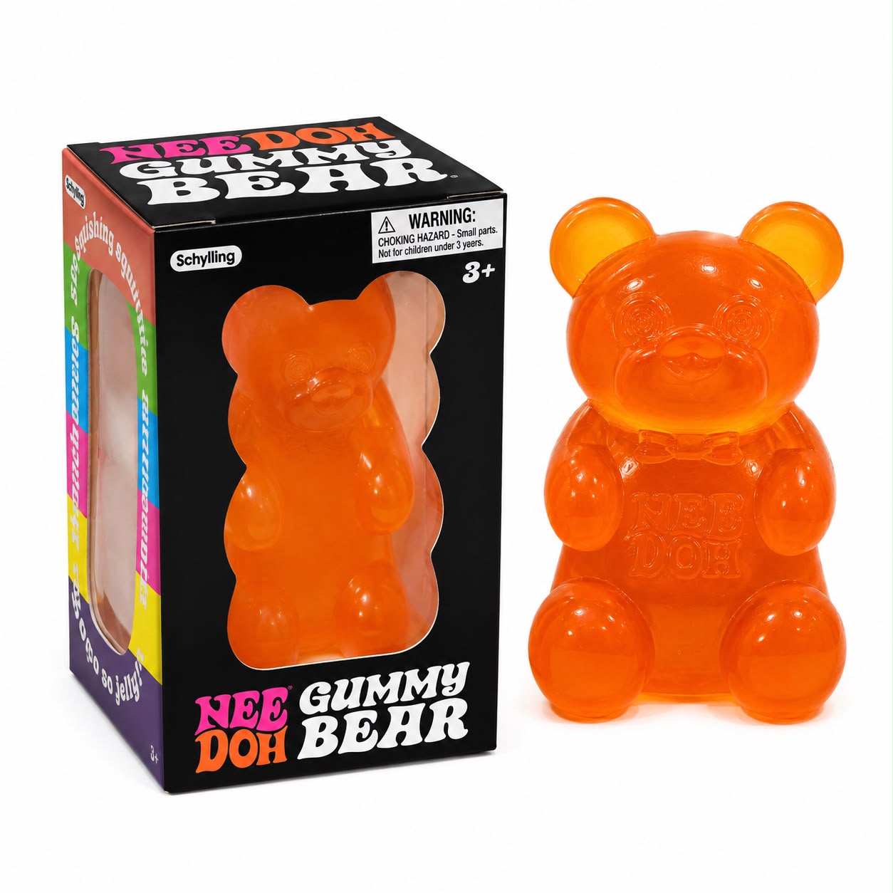 🧸 NeeDoh Gummy Bear Squishy – Soft Sensory Stress Relief Fidget Toy