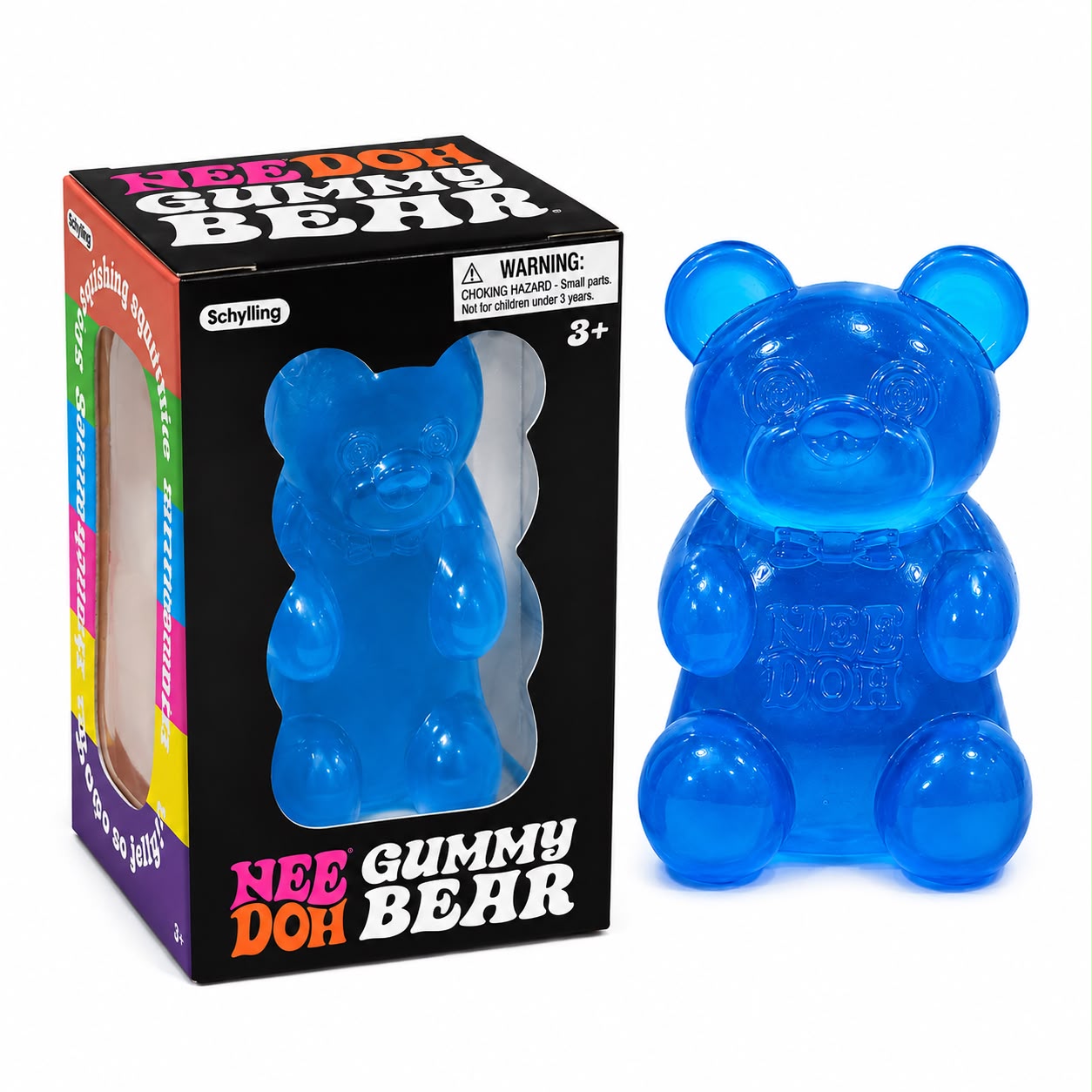 🧸 NeeDoh Gummy Bear Squishy – Soft Sensory Stress Relief Fidget Toy