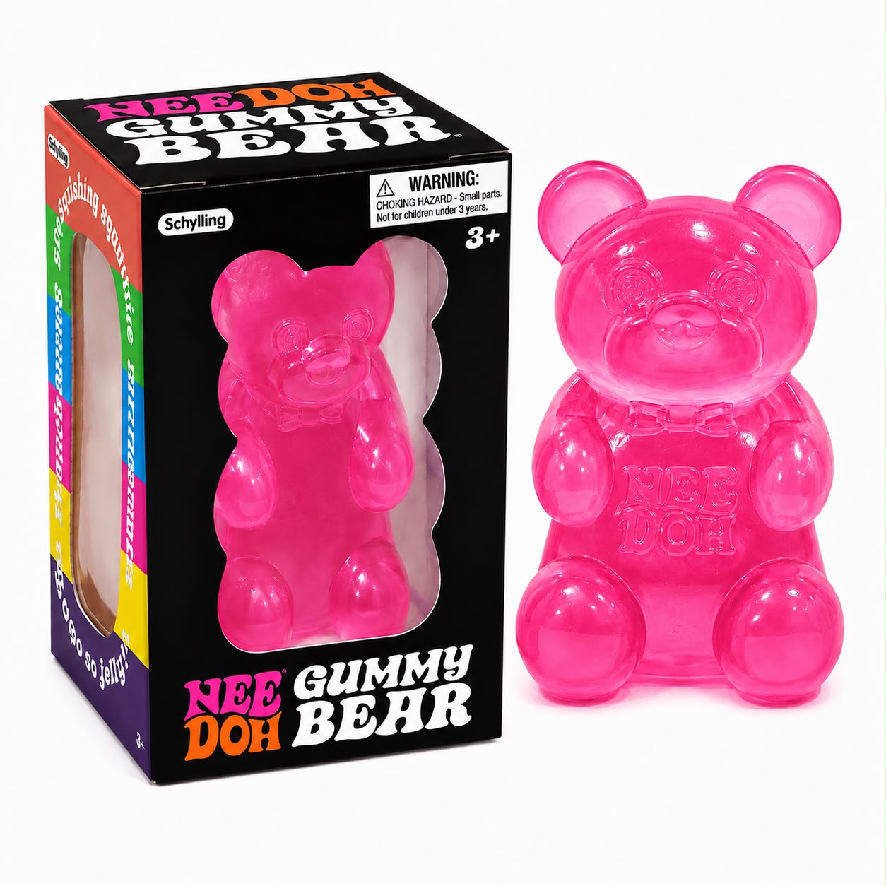 🧸 NeeDoh Gummy Bear Squishy – Soft Sensory Stress Relief Fidget Toy